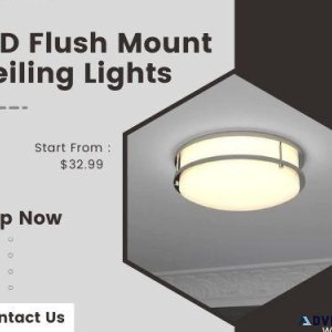 LED Flush Mount Ceiling Light of Modern Illumination