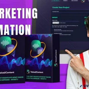 AI Marketing Automation Tools - Voice2Content Commercial