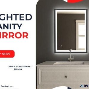 Luminous Reflections The Lighted Vanity Mirror