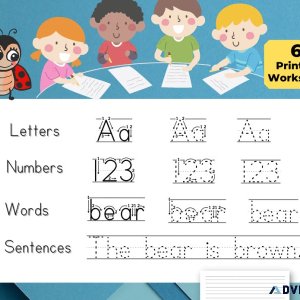 Handwriting Practice Printable Workbook