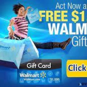 1000 Walmart Gift card giveaway US