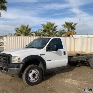 2007 FORD F550 CAB and CHASSIS 85901236
