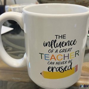 Merangue Giant Teacher s Mug White (32 OZ)