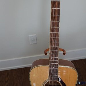 YAMAHA 12-string guitar with hard shell case.