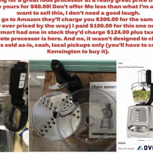 Oster Designed For Life 14 cup food processor