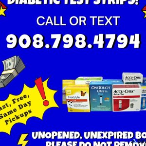 Cash For Diabetic Test Strips