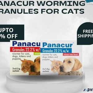 Panacur Worming Granules- Wormer Treatment for Cats