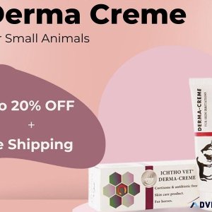 Big Discount on Ichtho Vet Derma Creme for Small Animals