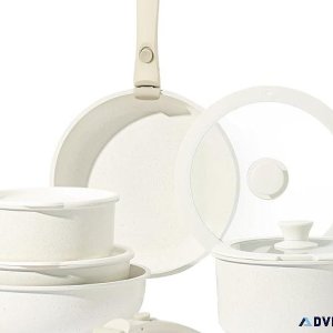 CAROTE 11pcs Pots and Pans Set