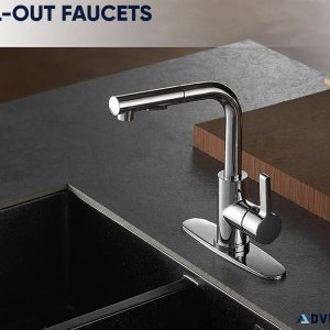 Explore the Efficiency of Pull-Out Kitchen Faucets