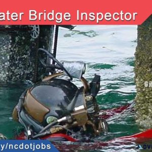 Underwater Bridge Inspector II - NEW HIGHER SALARY