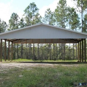 POLE BARN SWELDS TRUSS AND LEAN ONS