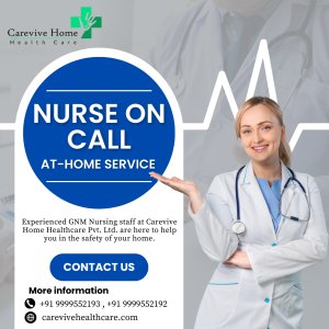 Covid 19 patient care at home - nurse at home