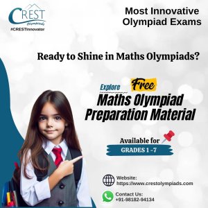 Free math olympiad study material for class kg to 7th grade