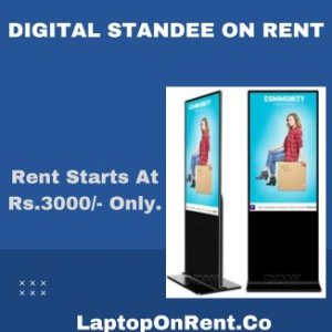 Digital standee on rent starts at rs3000/- only in mumbai