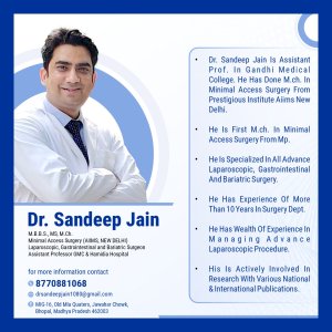 Best laparoscopic surgeon in bhopal - dr sandeep jain