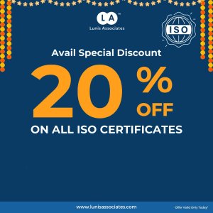 Get your business iso certified today with 20% discount