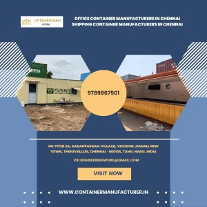 Shipping container manufacturers in chennai