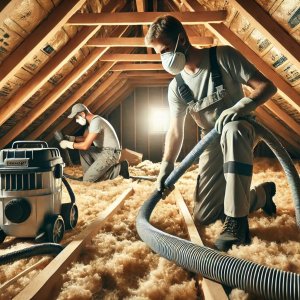 Insulation removal and installation