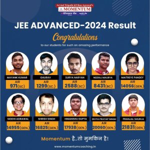 Momentum coaching is the best coaching for jee advance