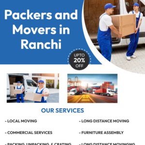 Shree ashirwad movers & packers in ranchi