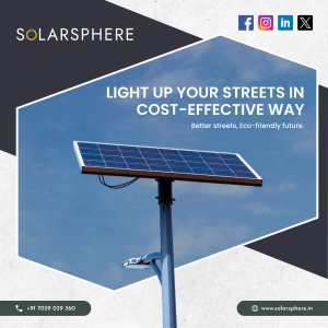 Outdoor solar street lights: brighten your outdoor ambiance