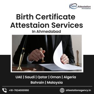 Get birth certificate attestation in ahmedabad