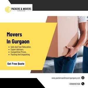 Your go-to packers and movers in gurgaon for every move