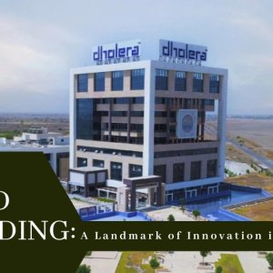 Abcd building: a landmark of innovation in dholera