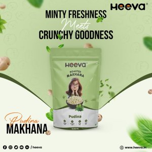 Crunchy and tasty roasted flavored makhana available