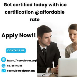 Get certified today with iso certification at affordable rate