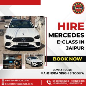 Mercedes car rental jaipur