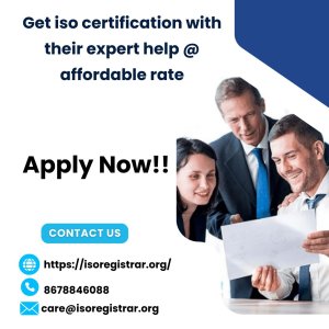 Get iso certification with their expert help at affordable rate