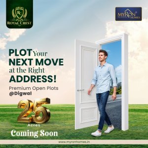 Premium open plots for sale in digwal