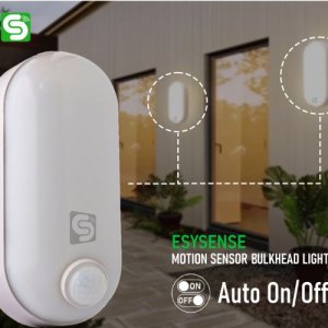 Motion sensor led bulkhead light