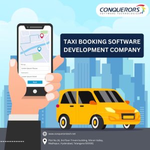 Taxi booking software development company | conquerors tech