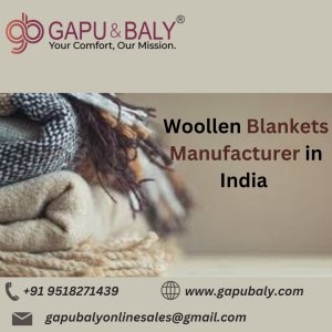 Woollen blankets manufacturer in india