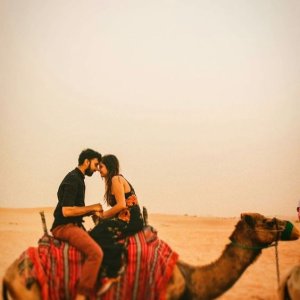 Stunning pre-wedding shoot in jodhpur at osian