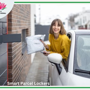 Smart parcel lockers sustainable and safe pick-up points