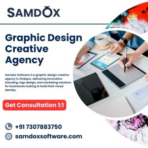 Graphic design creative agency samdox software in zirakpur