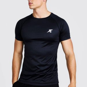 Shop black tshirt for gym online-ragefit