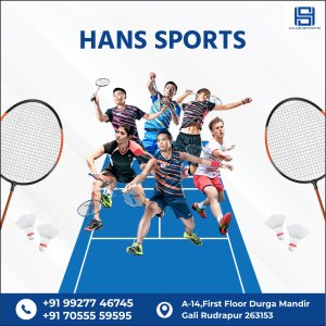 Best badminton store in rudrapur - hans sports