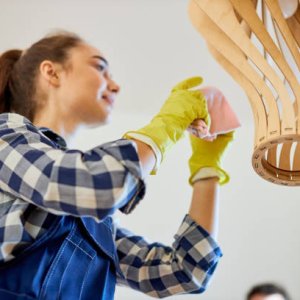 Chandelier cleaning in abu dhabi - infinity services