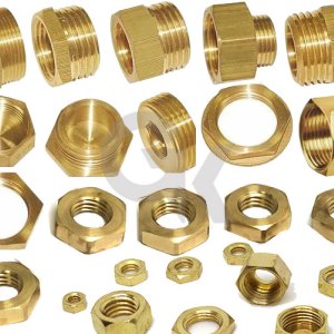 Brass hex nut manufacturer and supplier in jamnagar india