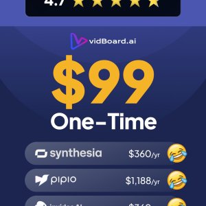 Get vidboard now: only $99 this black friday