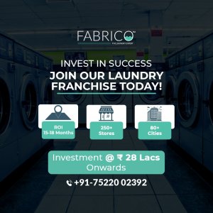 Laundry and dry clean franchise business in india: fabrico