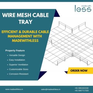 Ss wire mesh cable tray