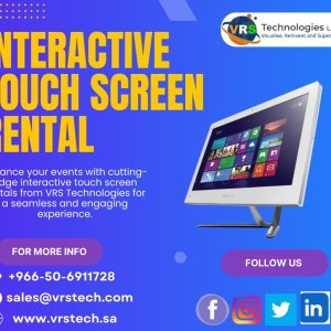 How to choose the best interactive touch screen rentals?