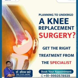 Best knee replacement surgeon in raipur - dr saurabh khare