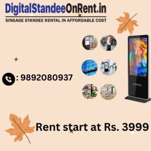 Digital standee on rent in mumbai at rs 3999